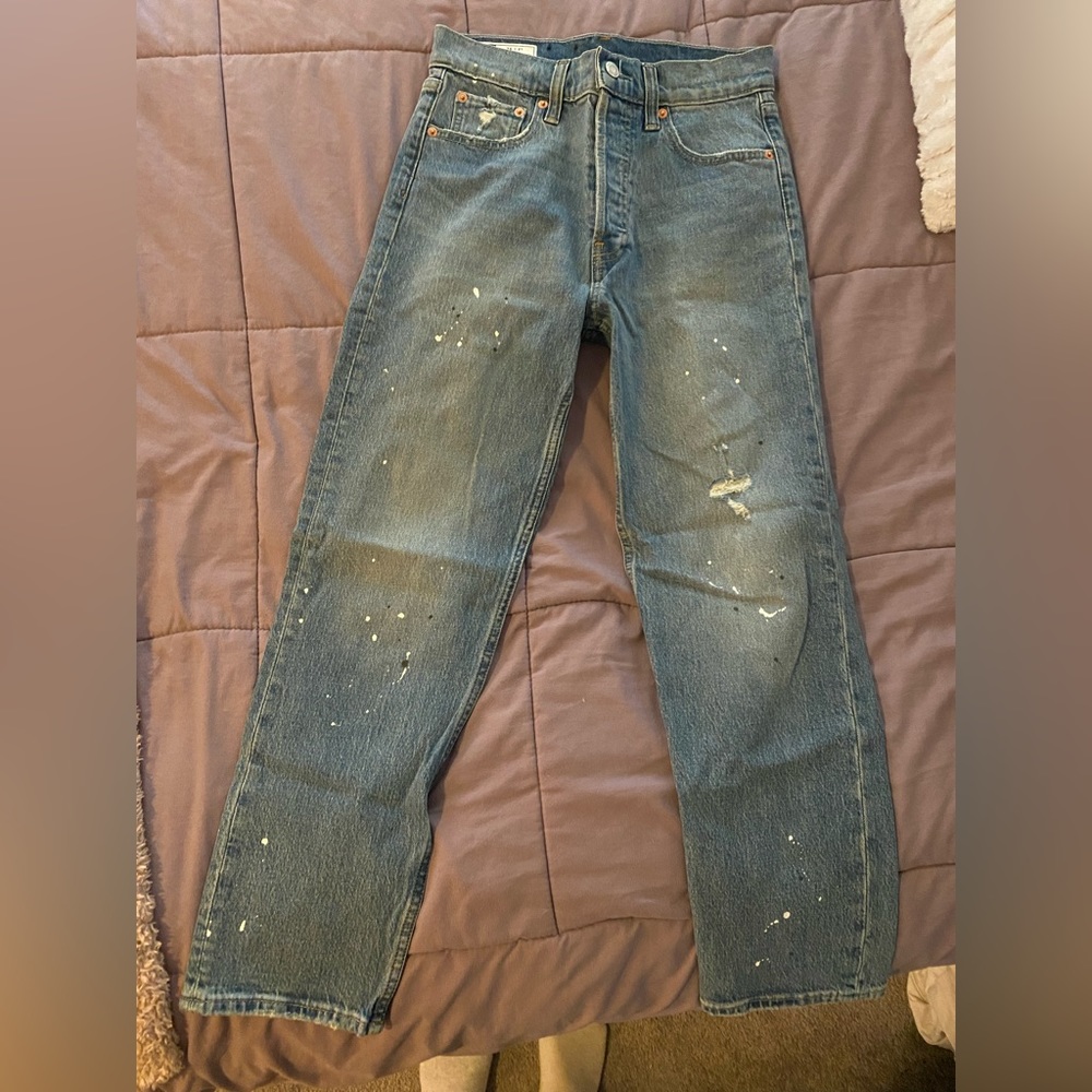 Gap Cheeky High Rise Cropped Skinny Jeans